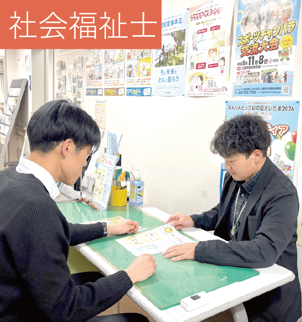 社会福祉学専攻学生